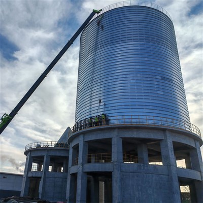 Spiral polat silo